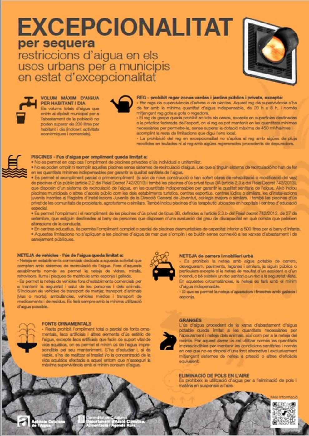 Osona i el Lluçanès es mantenen en estat d'excepcionalitat per sequera